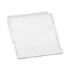 Sparco Continuous Paper, 8 1/2" x 11", 18 Lb, White, Pack Of 2,600 Sheets