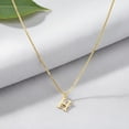 thumbnail image 4 of Deeceymbur Women Gold Initial Necklace Letter Dainty Pendant Personalized Alphabet Name Chain, 4 of 9