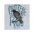 thumbnail image 3 of Hanes Men's Edgar Allen Poe Quoth The Raven Short Sleeve Graphic T-shirt, 3 of 5