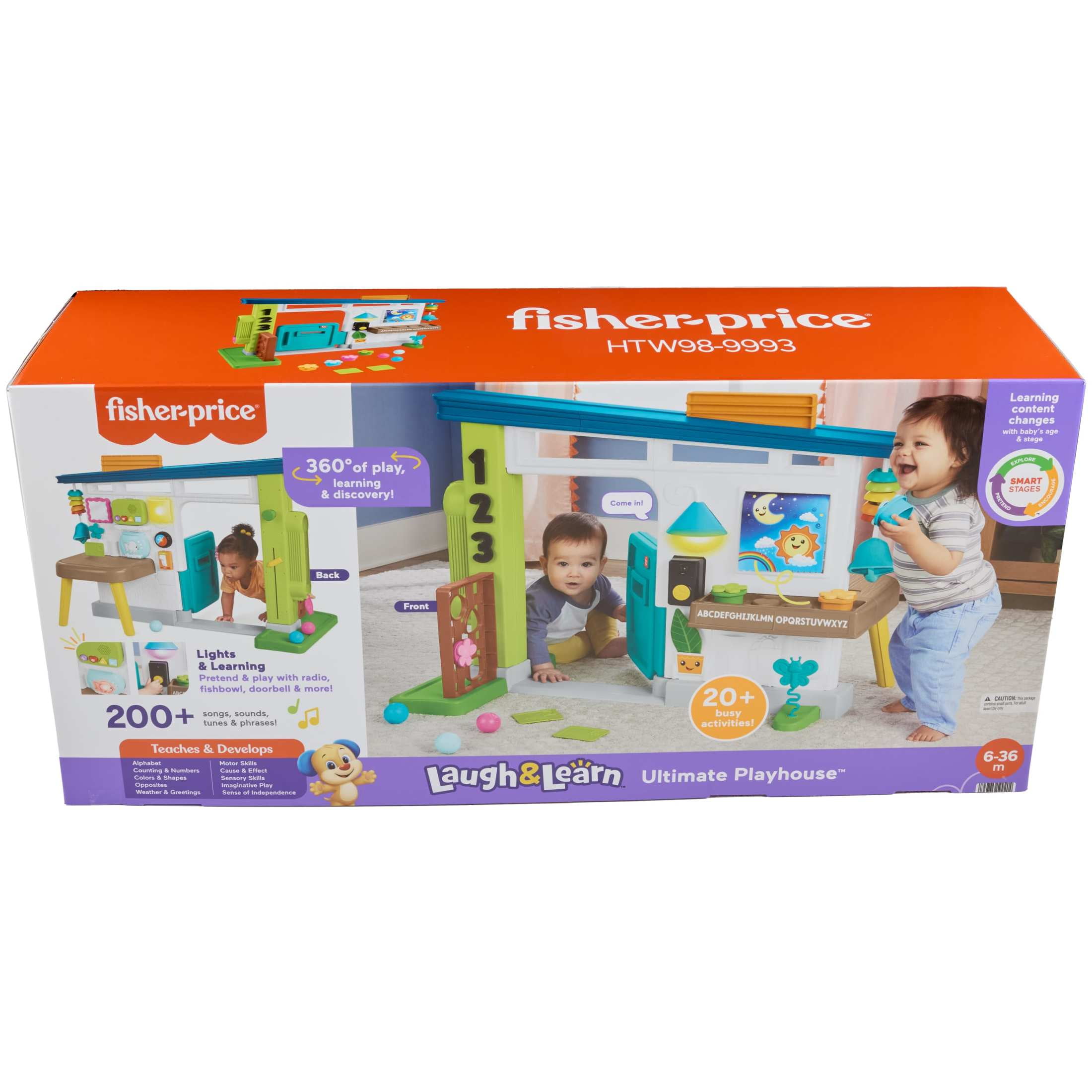 Fisher-Price Laugh & Learn Ultimate Playhouse Baby & Toddler Electronic Learning Toy