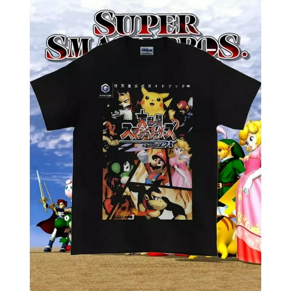 Smash Bros Tee, SSBM Shirt, super smash brothers, GameCube T-shirt