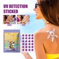 thumbnail image 5 of Reusable Sunscreen Detection Stickers, 24 UV Indicator Patches for Sun Protection Reminder, Re-Apply Alert, Outdoor Safety Accessory, 5 of 9