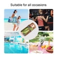 thumbnail image 5 of 2 Pack Wet Dry Bags,Adorable Blonde Girl and Cat Waterproof Reusable Dual Zipper Bags for Swimwear, Gym Clothes, Toiletries, Baby Diapers, 5 of 8