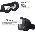 thumbnail image 4 of Gafas de moto LJDJ, paquete de 2, gafas a prueba de viento para adultos, 4 of 7