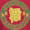 thumbnail image 3 of CafePress - XX State Of Jefferson XX Dark T Shirt - Men's Classic Graphic Cotton T-Shirt, 3 of 4