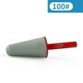 thumbnail image 1 of Bgsha 6mm shank Resin Conical Burr Grinding head For stone Carving Rotary, 1 of 8