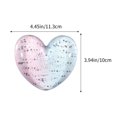 thumbnail image 3 of Heart Shaped Gel Wrist Rest Pad for Mouse, Ergonomic Support for Typing & Gaming, Memory Foam Non-Slip Base, Relieves Carpal Tunnel Pain, for Office & Home Desk, 4.33x3.54in, 3 of 6