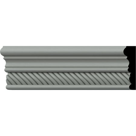 2 5/8"H x 3/4"P x 94 1/2"L, (3/8" Repeat) Alexandria Roped Panel Moulding