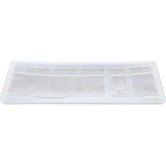 Cherry KBCF0800N Flat Silcone Cover for JK-0800 Keyboard, Transparent