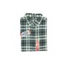Eddie Bauer Men's Bristol Plaid Button Up Flannel Shirt (Smoke, XL)