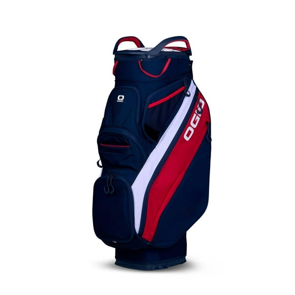 Bolsa para carrito de golf OGIO Silencer rojo/blanco/azul