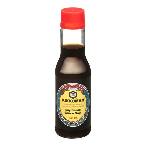 Kikkoman Soy Sauce, No Msg, Glass | 148ML/Unit, 12 Units/Case