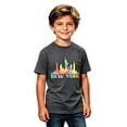 thumbnail image 5 of Tisuna Graphic T Shirts For Boys Kids Short Sleeve Crew Neck New York Print Tops Casual School Sport Shirts For Toddler And Tweens 2-13 Years, 5 of 5