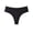 Black, variant on Women's Menstrual Panties Mid-Waist Seamless Cotton Postpartum Underwear, Leak Proof Full Coverage Period Briefs, Invisible Protective Sanitary Briefs, Breathable Non-Marking Menstrual Knickers