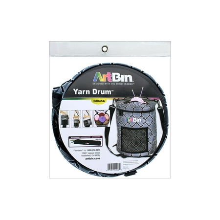 UPC: 0071617049560 | ArtBin Yarn Drum 12 X12.75 -Gray Print