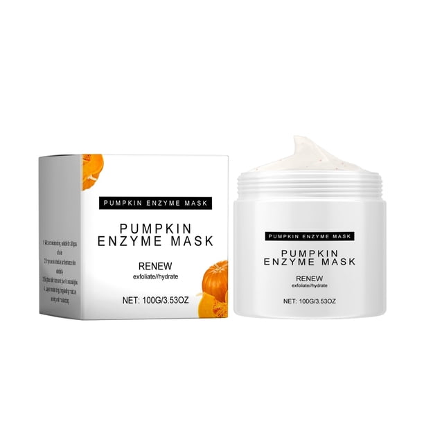 Mascarilla facial para el cuidado de la piel, mascarilla enzimática, mascarilla de barro antioxidante para limpiar los poros y exfoliar, mascarilla de barro hidratante suave, mascarilla untable, enzim