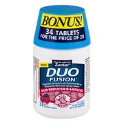 Duo Fusion Berry Chewable Tablets, 34 count