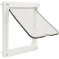 thumbnail image 3 of Pet Door, Noiseless Interior Exterior Cat Door Easy Installation Simple Plastic Safe for Pet Enclosure (S 30‑38 Size), 3 of 4