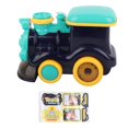 thumbnail image 1 of Bubble Blowing Toy Train Sound Light Automatic Battery Powered Bubbles Making Locomotive Car Dark Blue. Toy for kids., 1 of 5
