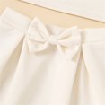 thumbnail image 6 of Kids Toddler Baby Girls Spring Summer Sling Shoulder Suspenders Top Bow Tie Skirts Outfits Clothes, 6 of 7