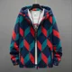 thumbnail image 2 of Parkas Abrigos Acolchados Masculinos Estampados Chaqueta de Plumón con Capucha para Hombre Acolchado Tendencia 2024 en Promoción Acolchado Invierno Exterior Nuevo y Corea Frío, 2 of 5