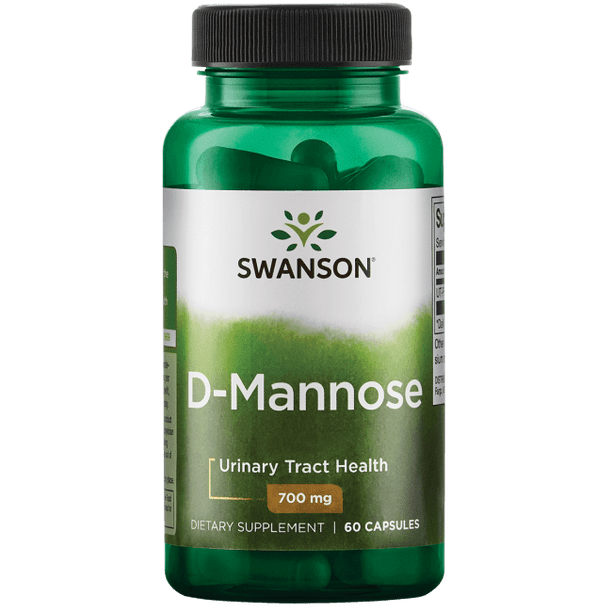 Swanson D-Mannose 700 mg 60 Capsules - Walmart.com - Walmart.com
