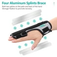 thumbnail image 5 of Lefeke Trigger Finger Splint, Multi Finger Brace for Middle, Index, Pinky, Ring Finger, Hand Brace with Finger Support, Straightening Immobilizer for Broken Fingers, Arthritis,Boxing Finger(Black), 5 of 9