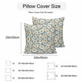 thumbnail image 3 of Waterproof Throw Pillow Covers Set of 2, 16x16 Inch Spring Daisy Decorative Pillowcases Outdoor Pillow Slip Cushion Covers Set for Couch Tent Country Pastoral Spring Botanical Flowers, 3 of 7