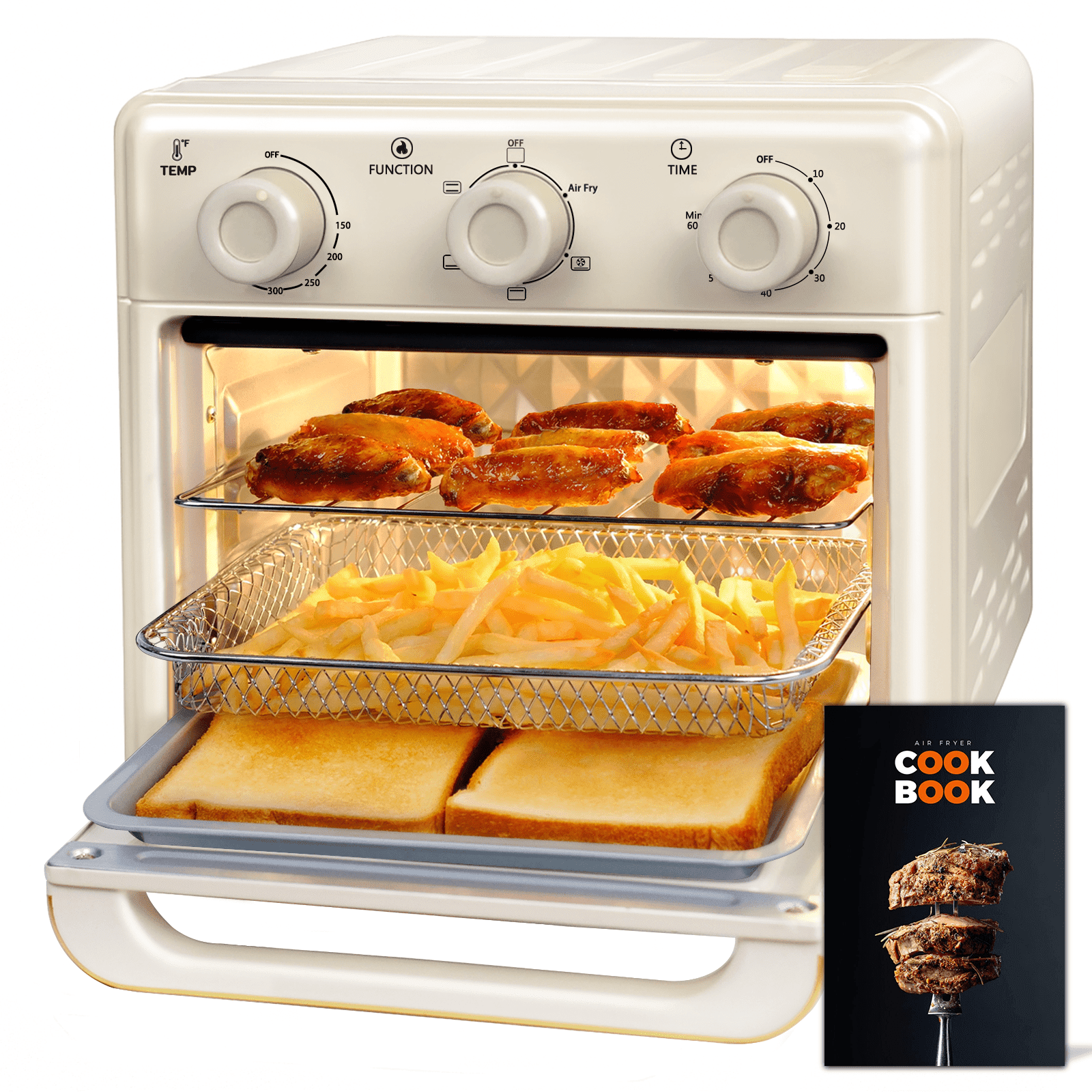 Aria 30Qt Digital Air Fryer Toaster Oven with Convection