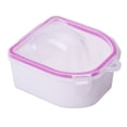 thumbnail image 1 of Shisuyan Dissolvant Bol de Manucure Protection de Lit de Bronzage Blanc 2 Pcs Plastique, 1 of 8