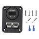 thumbnail image 4 of Placa empotrada de montaje empotrado de 12V-24V, con voltímetro, Panel de montaje de enchufe Premium duradero, accesorios para barcos, RV y camiones Luz roja, 4 of 9