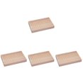 thumbnail image 1 of Juego de 4 estantes de exhibición con tablero de enchufes, soporte para púas de cóctel, soportes de comida para niños de madera de roble, 1 of 6