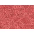 thumbnail image 1 of Ahgly Company Indoor Rectangle Patterned Ferrari Red Area Rugs, 8' x 12', 1 of 6