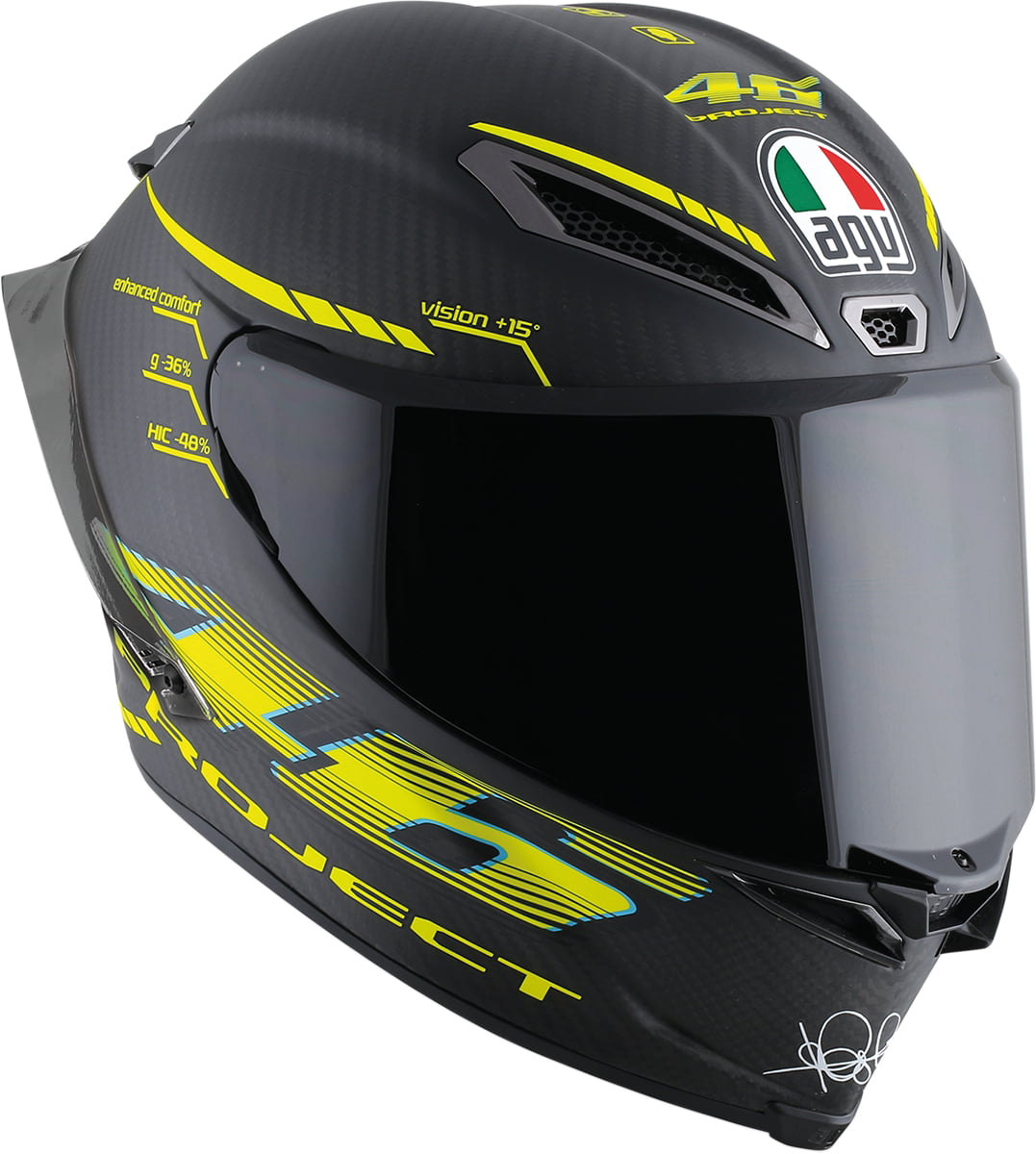 AGV Pista GP RR Helmet (Matte Carbon - Matte Black)-AGV 0101
