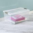 thumbnail image 4 of Sterilite 62L Latch Box  - Green, 4 of 6