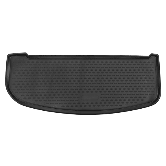 Custom Fit Cargo Mat for 2020–2025 Kia Telluride, Behind 3rd Row Only, All-Weather Trunk Liner, Heavy-Duty Rubber Protection, Black