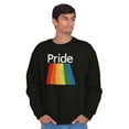 thumbnail image 5 of Gay Rainbow Pride Flag LGBTQ Rights Sweatshirt for Men or Women Brisco Brands X, 5 of 6