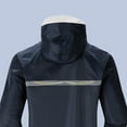 thumbnail image 4 of Chaqueta Impermeable Sunnimix Con Capucha Impermeable Ligero A Prueba De Viento Largo XXL, 4 of 8