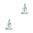 thumbnail image 1 of Bewildely Decoración de cerámica para chica de Yoga, simulación moderna de estilo Simple, Color sólido, elegante decoración de adorno para Type2 NO2, 1 of 6