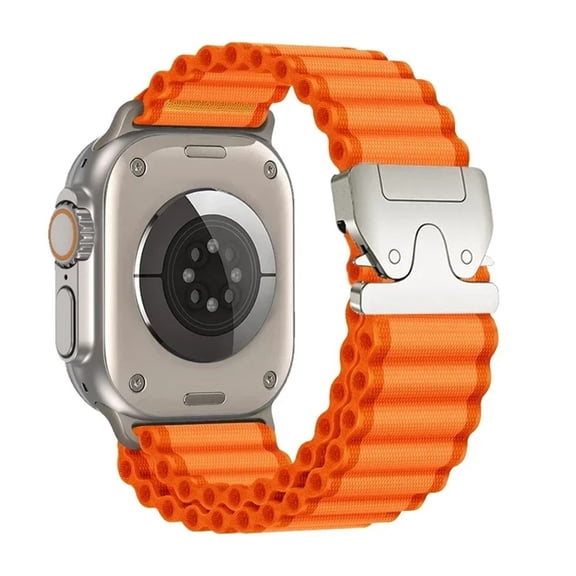 RoseOcean Nylon Ocean Parachute Band for Apple Watch Ultra 2 49mm 46mm 45mm 44mm 42mm Series 11 10 9 8 7 6 SE 5 4 3