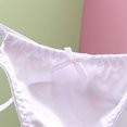 thumbnail image 4 of Woman Oversize See Through Panties Lace Thong with Bow, 4 of 5