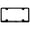 Black, variant on Acura TSX Laser Etched Logo Stainless Steel Wide Body License Plate Frame (Chrome)