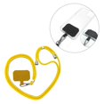 thumbnail image 3 of Detachable Adjustable Mobile Phone Lanyard Length Neck strap Coverage Neck Strap Yellow, 3 of 9