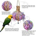 thumbnail image 3 of Madera con Tiras de Papel Juguete Masticable para Loro ZHCH Periquito Cacatúa Conure Agapornis Pinzón Canario Cacatúa Guacamayo Gris Africano Eclectus, 3 of 5