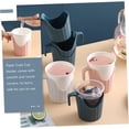 thumbnail image 5 of Taza Rosa 6 Piezas Portavasos Aislados Tazas de Café Desechables Portavasos de Plástico Fundas para Tazas de Café Vaso de 40 Oz con Mango Antideslizante Papel Protector de Taza Sincero Electrónica, 5 of 5