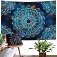 thumbnail image 2 of Psychedelic Hippie Mushroom Tapestry Mandala Wall Hanging Home Blanket Decor for Bedroom Living Room Dorm, 2 of 5