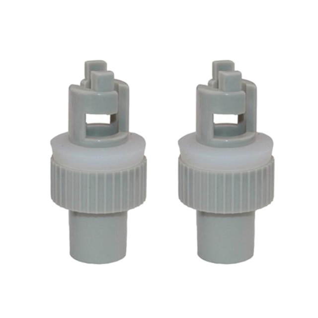 Manguera de la bomba de aire Sunnimix Adaptador de válvula de canoa para kayak inflable gris