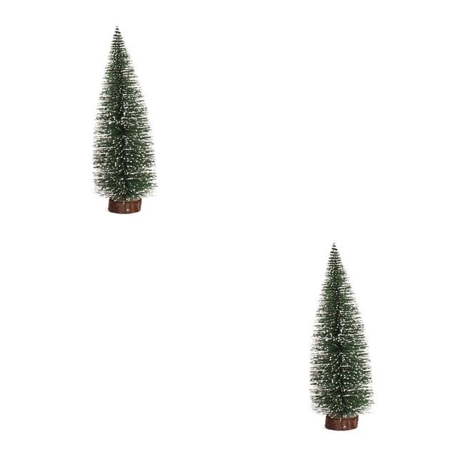 Bewildely Mini Artificial de pino, decoraciones para árboles de Navidad, Festival, adornos de escritorio de cedro blanco, árboles en miniatura de Type3 NO3 Bewildely CBP038843