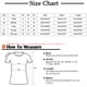 thumbnail image 3 of Camiseta de mujer, camiseta de manga corta con cuello redondo, camiseta sólida a rayas, blusa, regalo para mujer Fridja ghk5444, 3 of 6