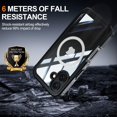 thumbnail image 3 of Case for iPhone 16,Full-Body Rugged Protective Clear Back Hybrid Magnetic Wireless Charging TPE PC with Built-in Screen Shockproof Protector Phone Case for iPhone 16,6.1 inch 2024, 3 of 8